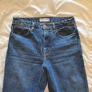 TOPSHOP straight leg Denim